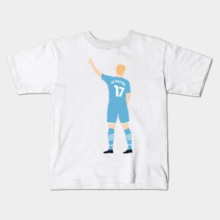 Kevin de Bruyne minimalist illustration Kids T-Shirt